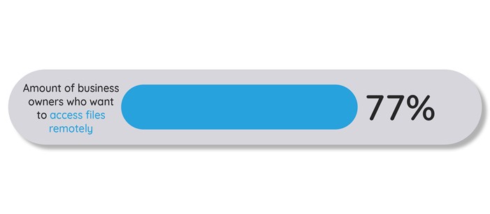 Remote accessibility for files statistic